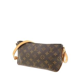 Louis Vuitton Monogram Bag Trotteur Brown Shoulder